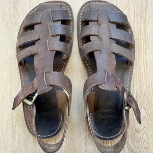 Brown Duckfeet Ringkobing Fisherman Sandals